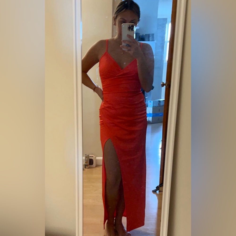 Brand new orange dress